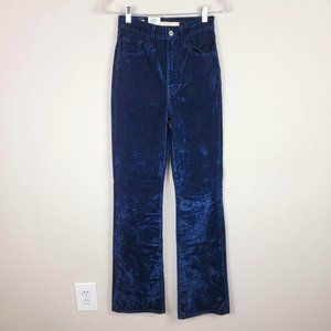 Levi's Premium Bootcut High Rise Velvet Pants 24